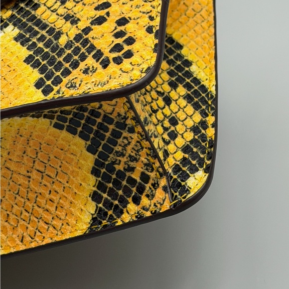 MCM Python Yellow Flap Crossbody - Picture 8 of 13